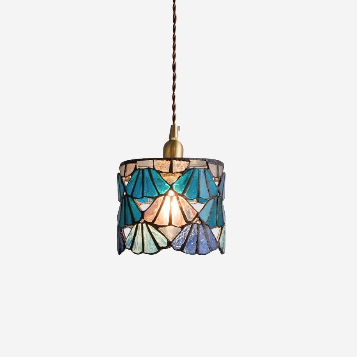 Lioraen lámpara colgante Tiffany diseño clásico