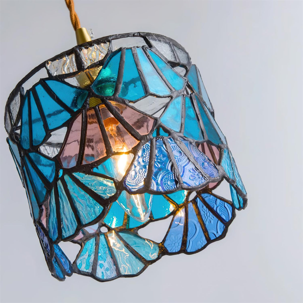 Lioraen lámpara colgante Tiffany diseño clásico