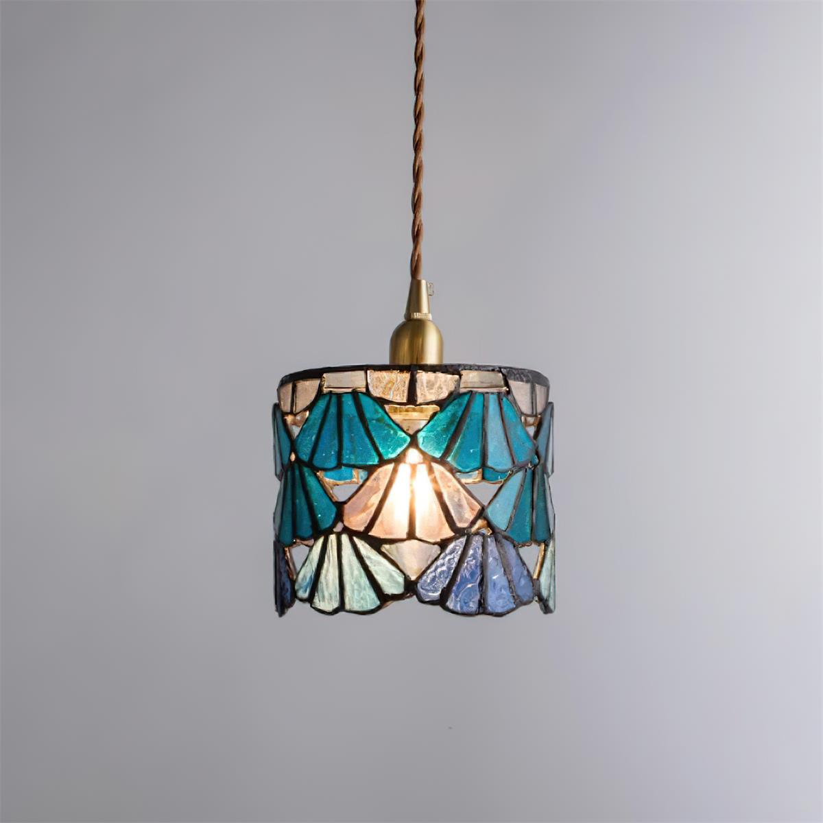 Lioraen lámpara colgante Tiffany diseño clásico