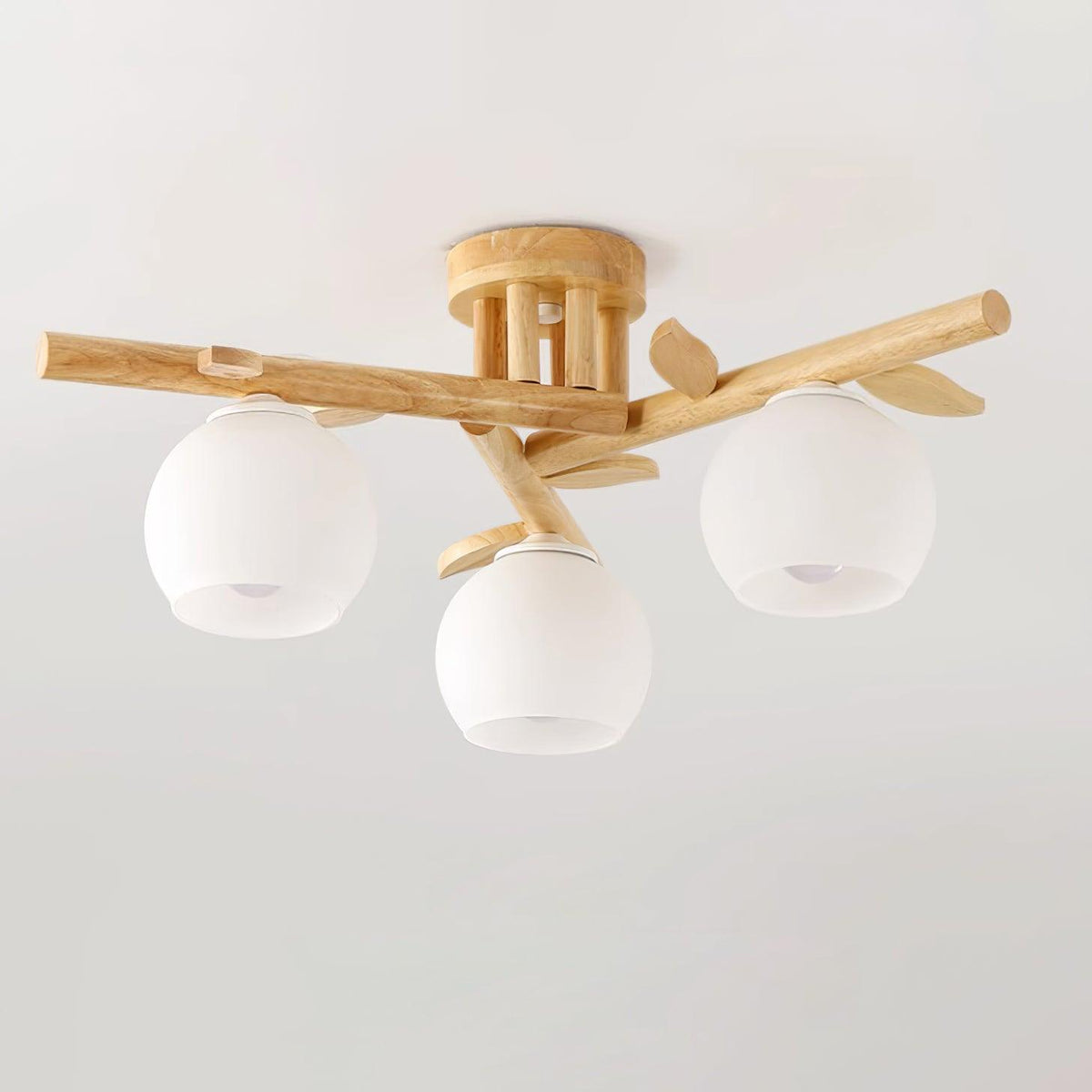 Willow lámpara de techo minimalista de madera