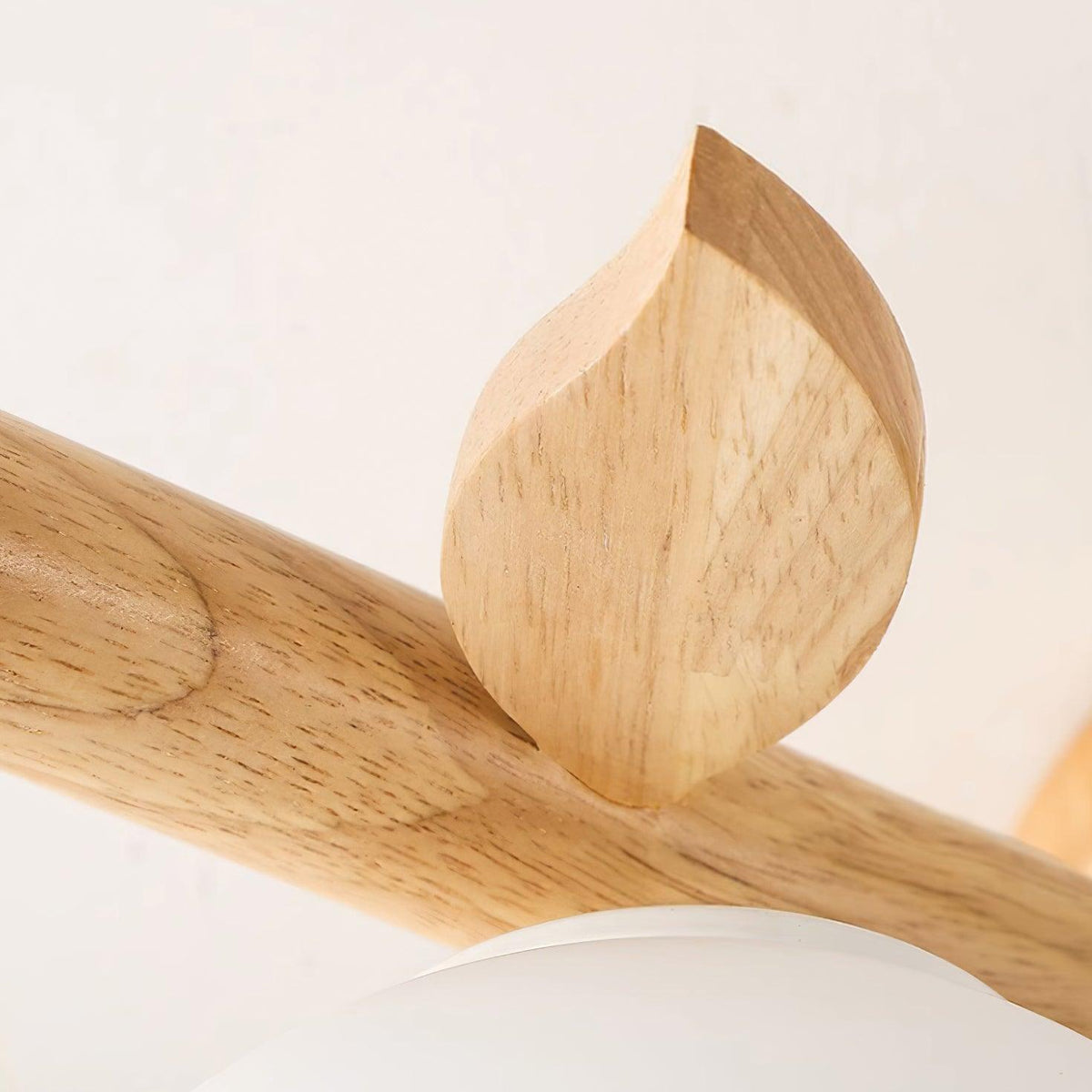 Willow lámpara de techo minimalista de madera