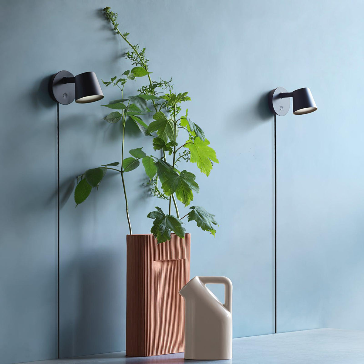 Tirwen aplique de pared moderno minimalista enchufable