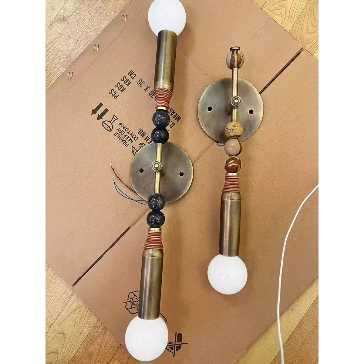 Toam aplique de pared doble