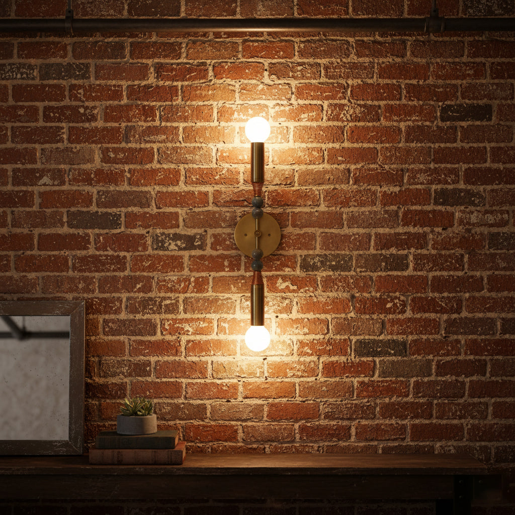 Toam aplique de pared doble