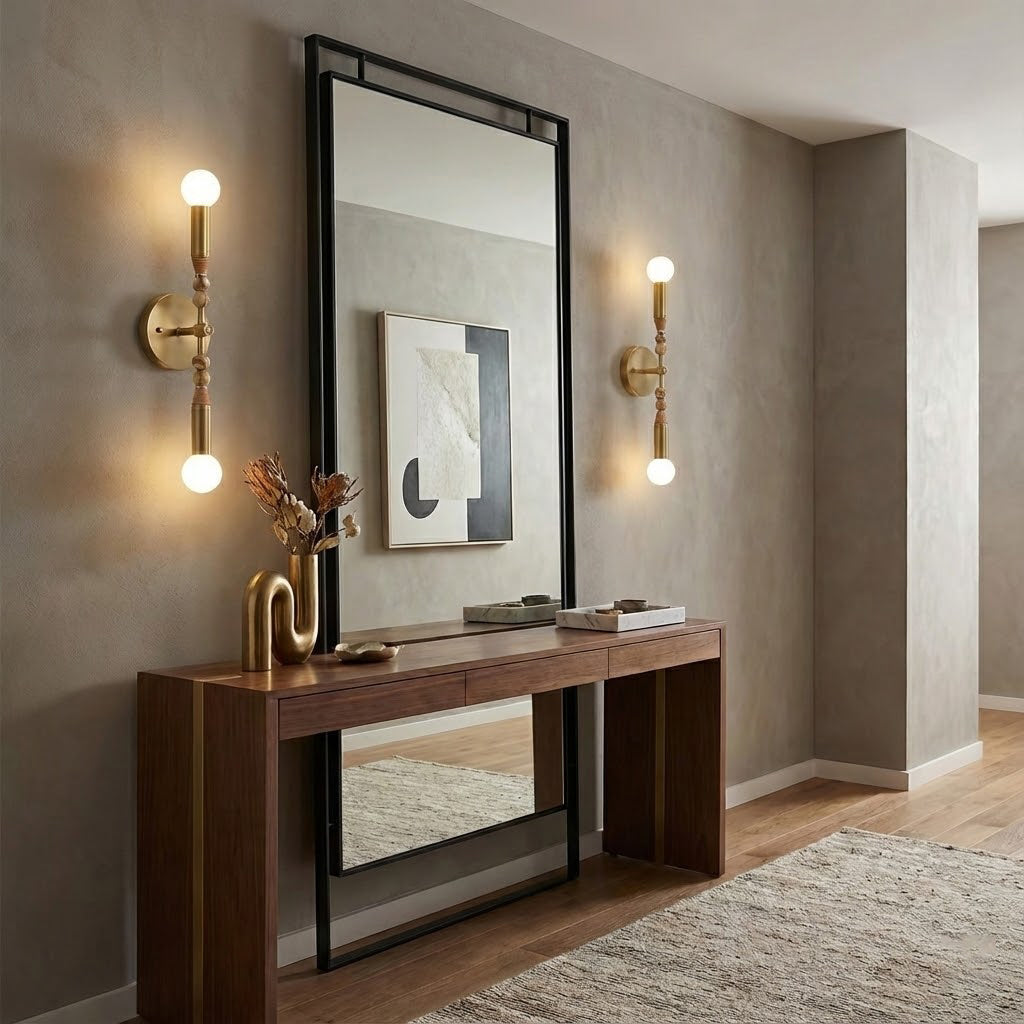 Toam aplique de pared doble