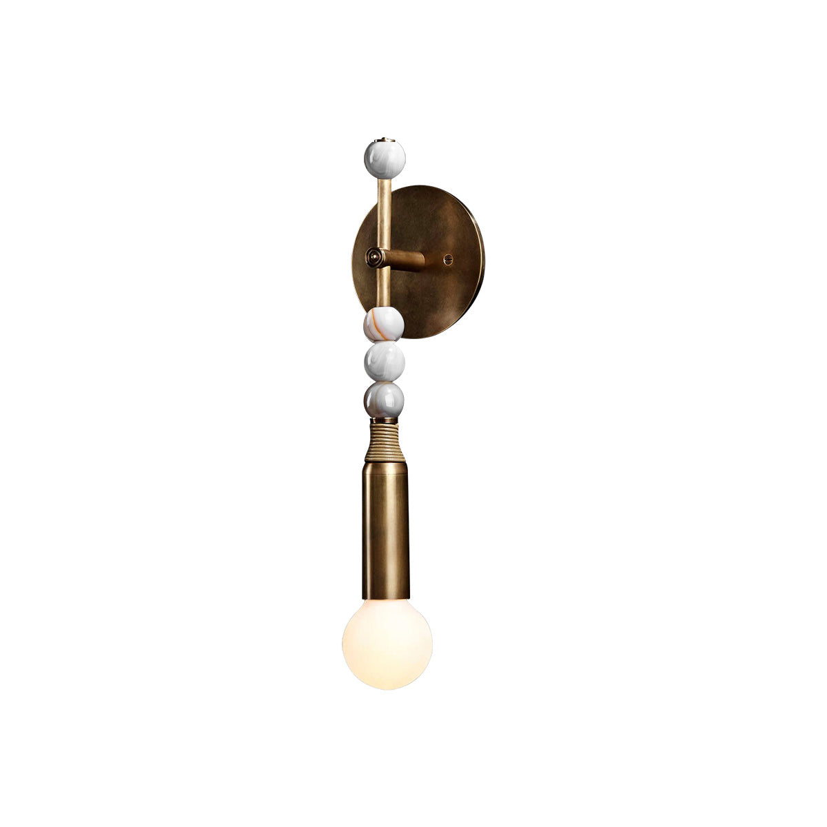 Roma  Vintage Wall Lamp Marble