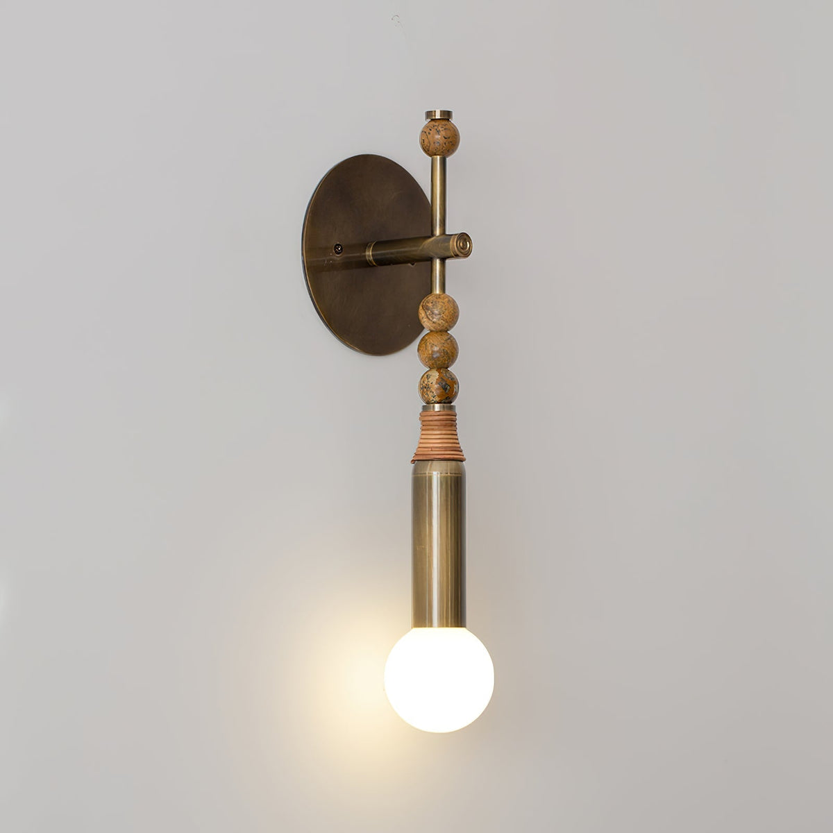 Evilor aplique de pared Premium elegancia con enchufe en mármol enchufable