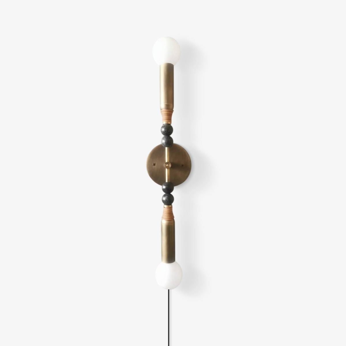 Evilor aplique de pared Premium elegancia con enchufe en mármol enchufable