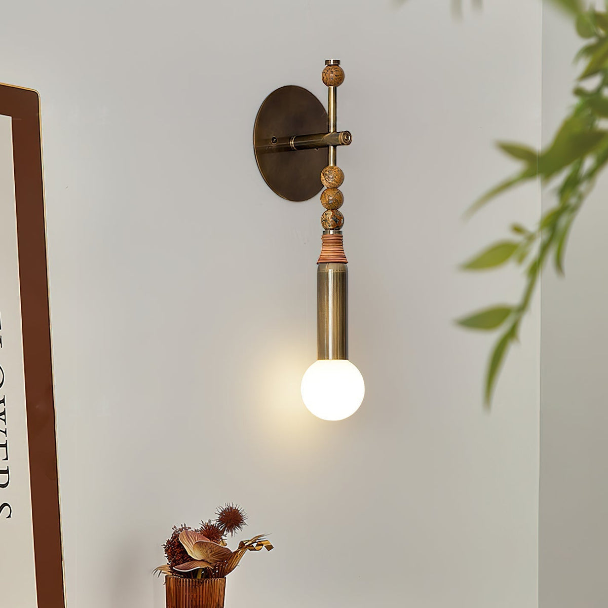Mariselia aplique de pared moderno minimalista de mármol