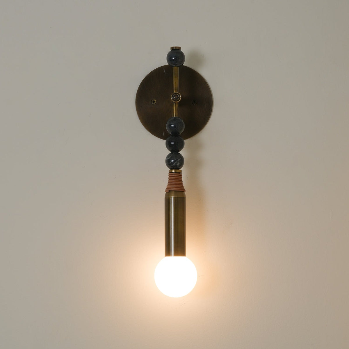 Roma  Vintage Wall Lamp Marble