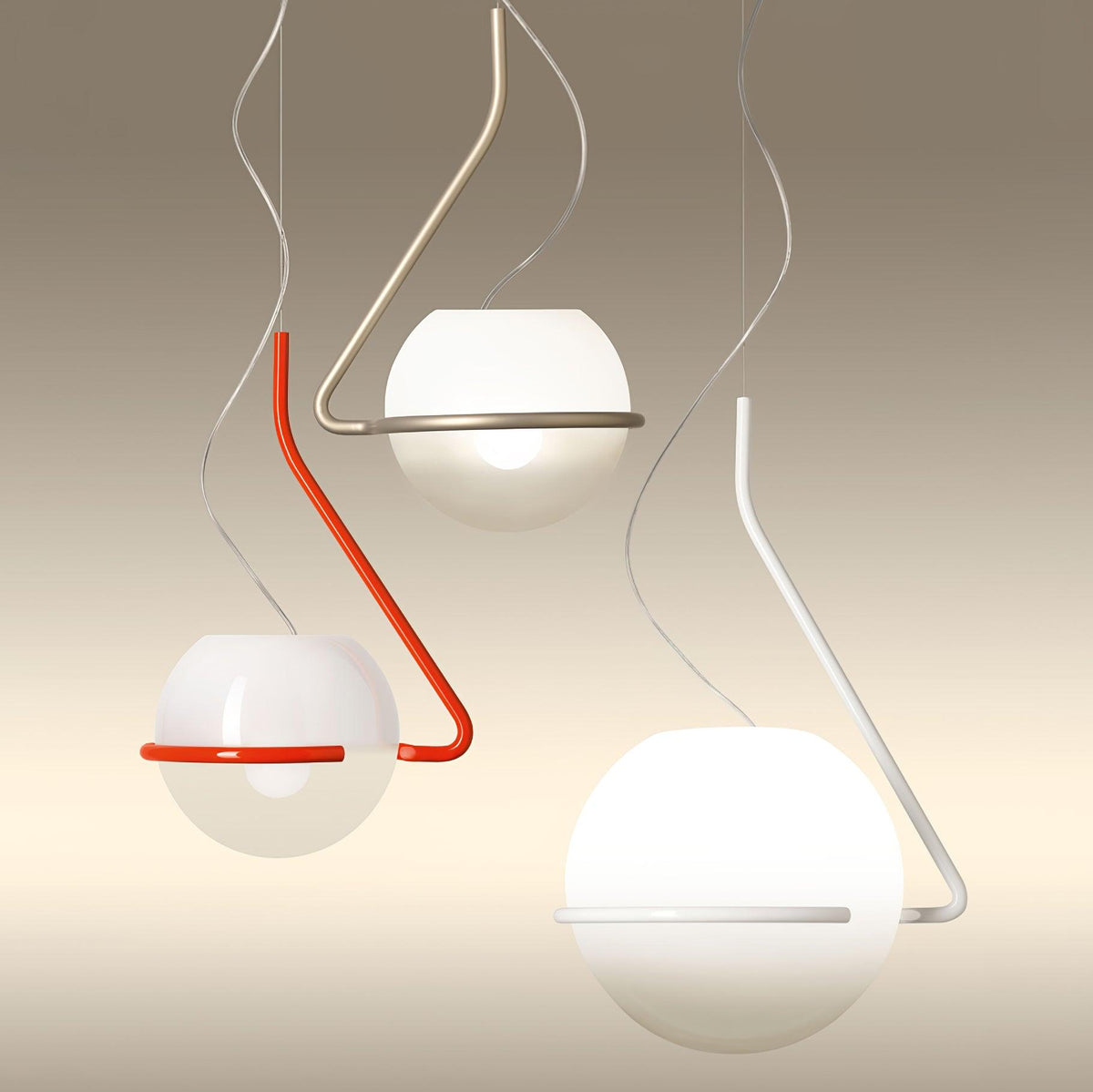 Circular lámpara colgante minimalista
