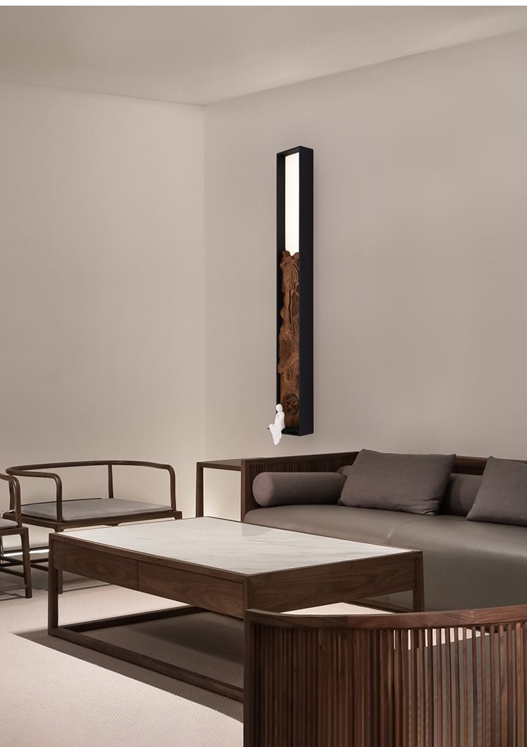 Elaalielle aplique de pared Veil Topographic Lumen