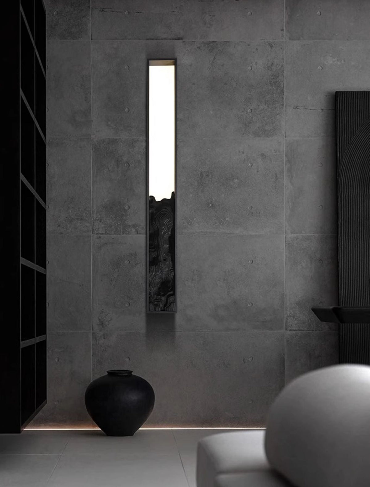 Elaalielle aplique de pared Veil Topographic Lumen