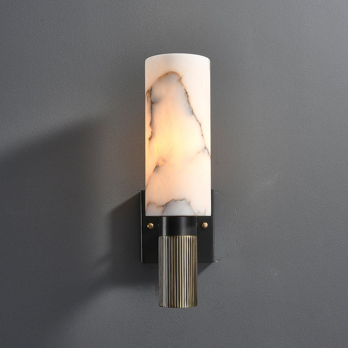 Aveninette aplique de pared alabastro