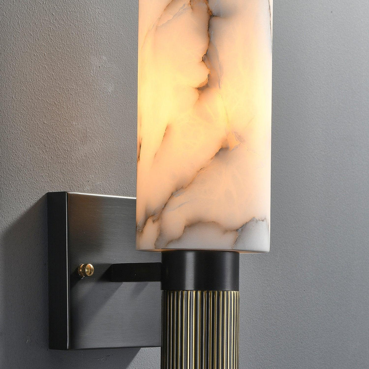 Aveninette aplique de pared alabastro
