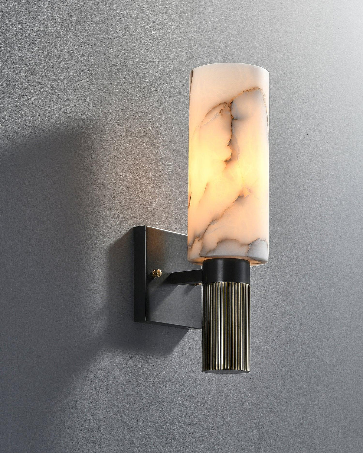 Aveninette aplique de pared alabastro