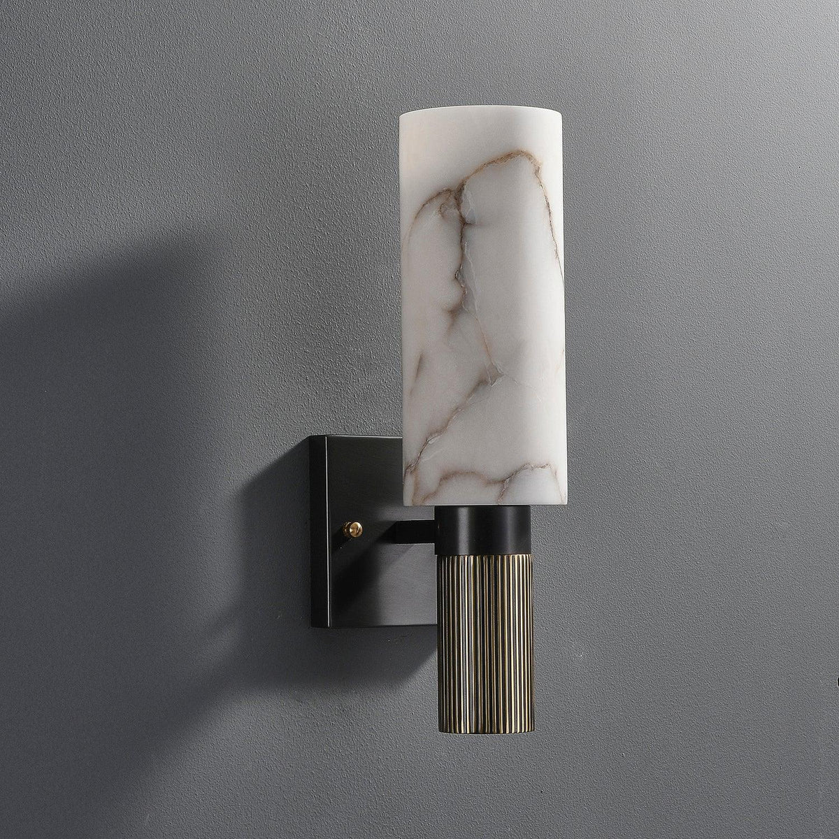 Aveninette aplique de pared alabastro