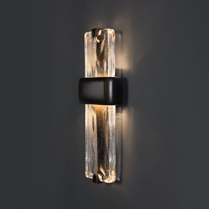 Ilmara aplique de pared de vidrio nórdico premium