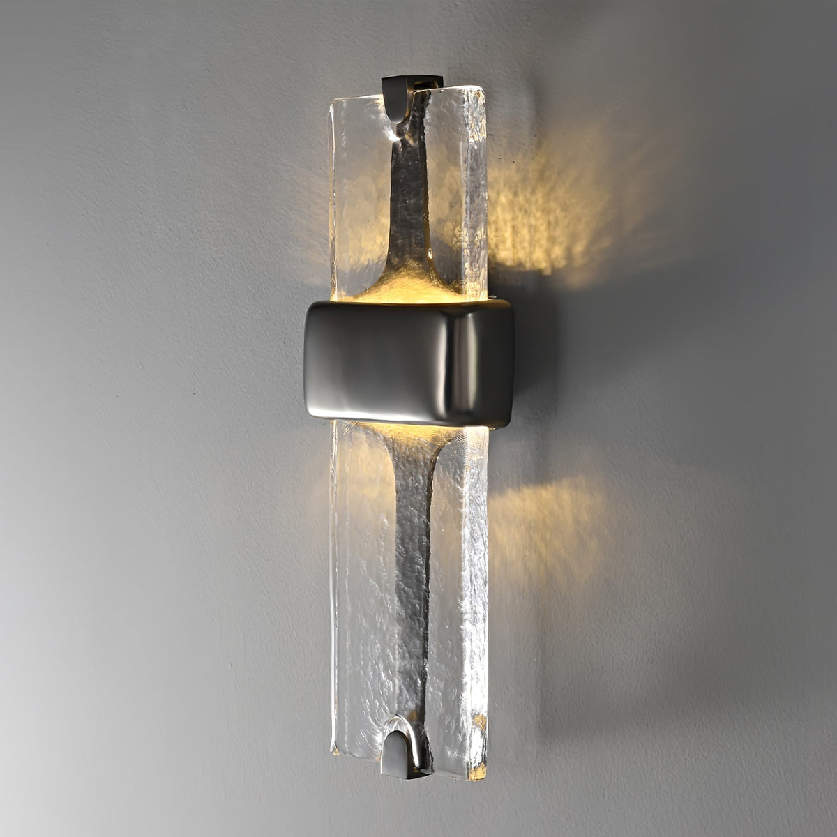 Ilmara aplique de pared de vidrio nórdico premium