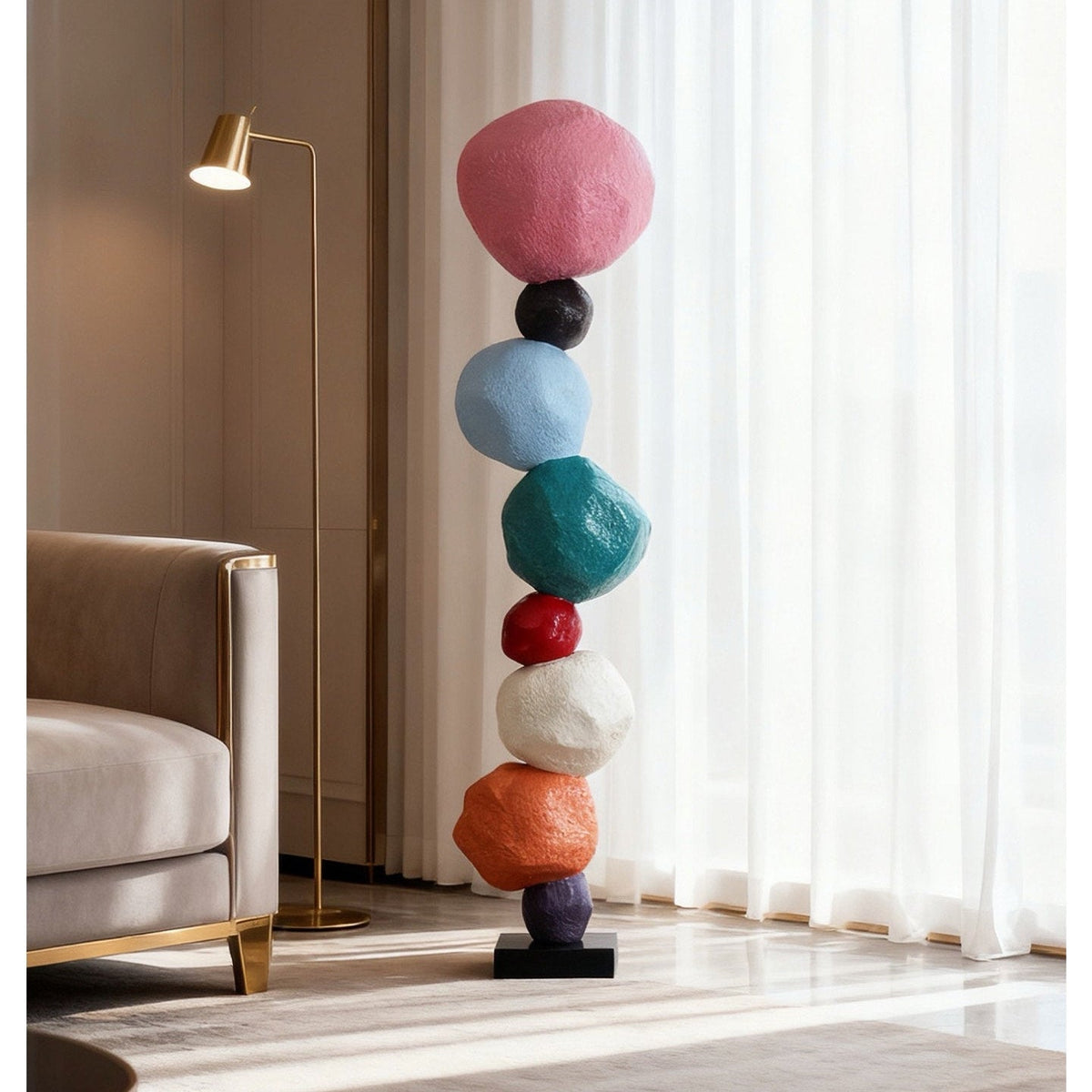 Totem Balance Art Sculpture