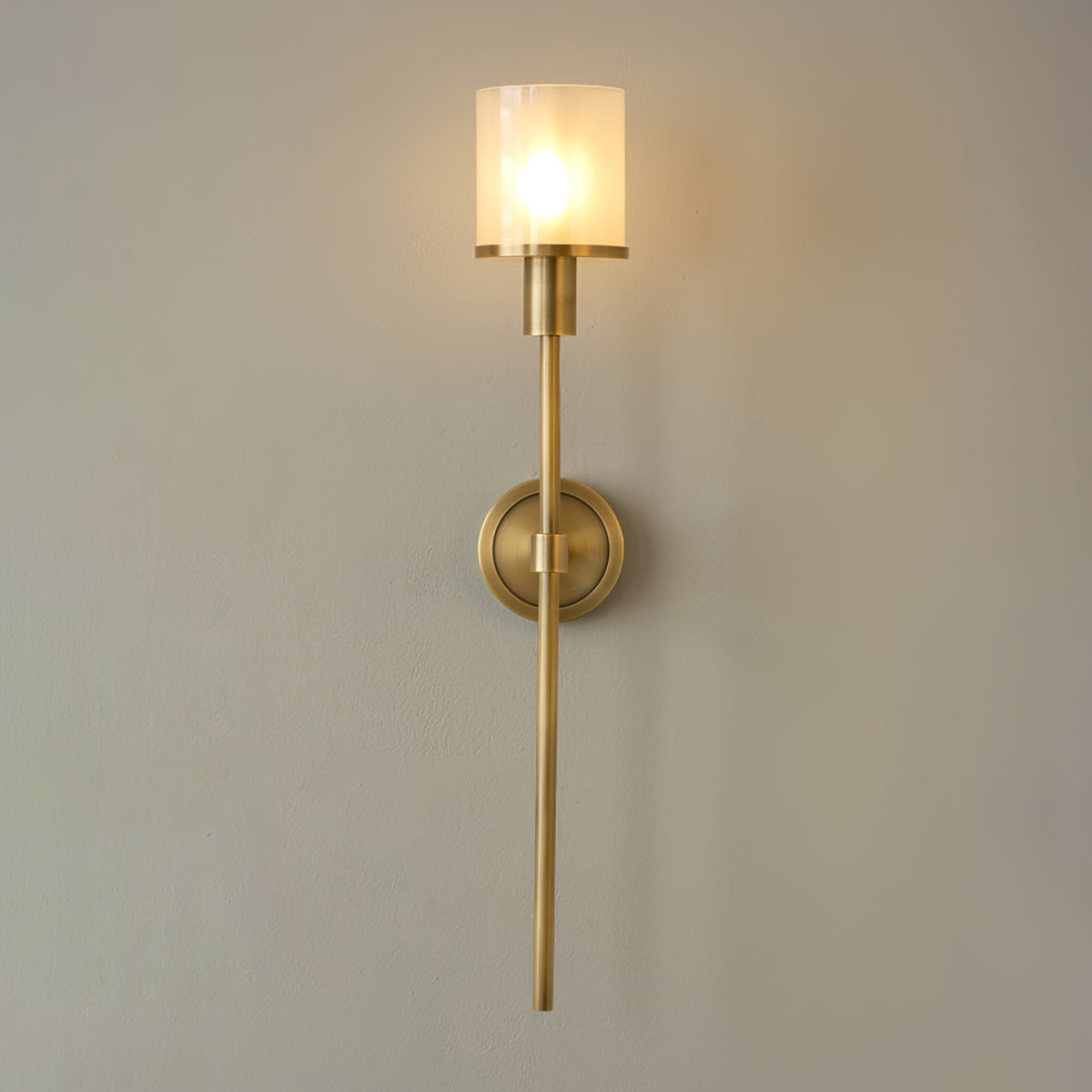 Mycara Aplique de pared Alabastro Nórdico Clásico