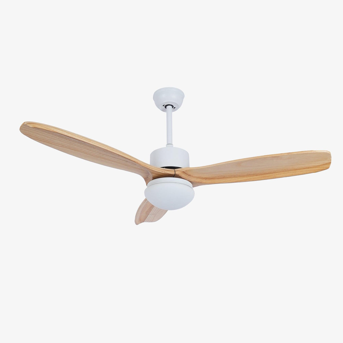 Norirora ventilador de techo con luz elegancia Natural