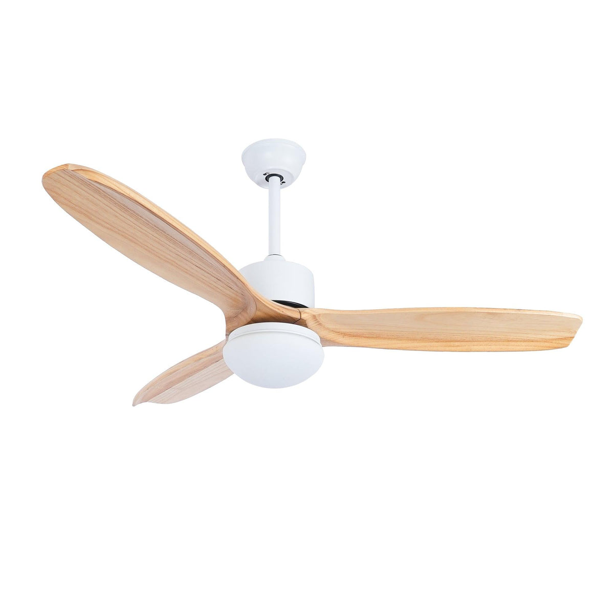 Norirora ventilador de techo con luz elegancia Natural
