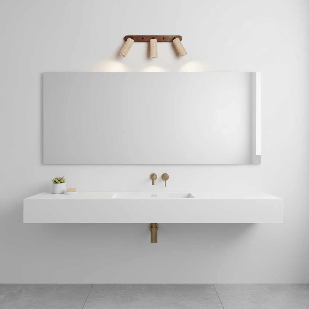 Sereise aplique de pared travertino