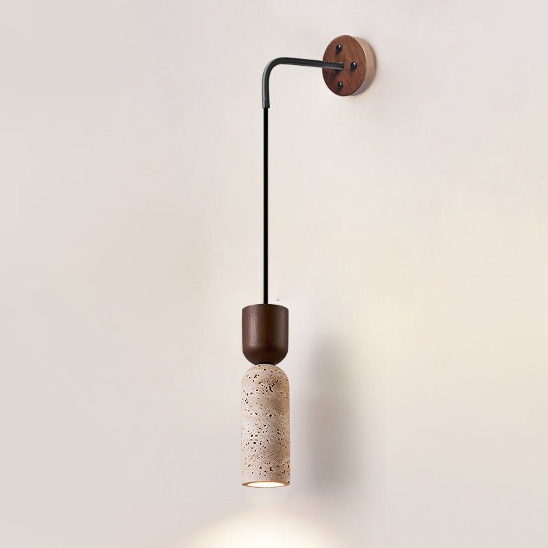 Lestemore aplique de pared travertino