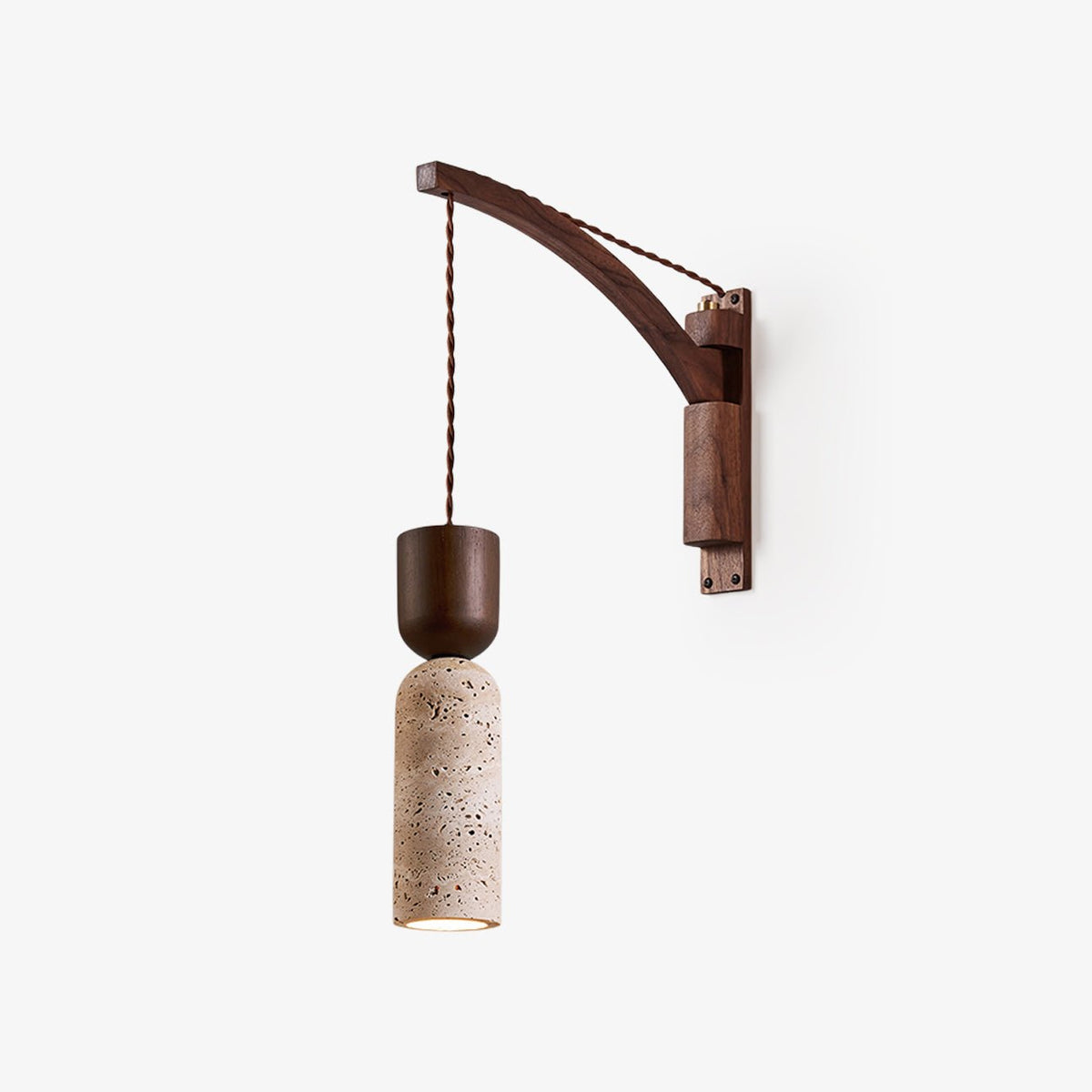Lestemore aplique de pared travertino