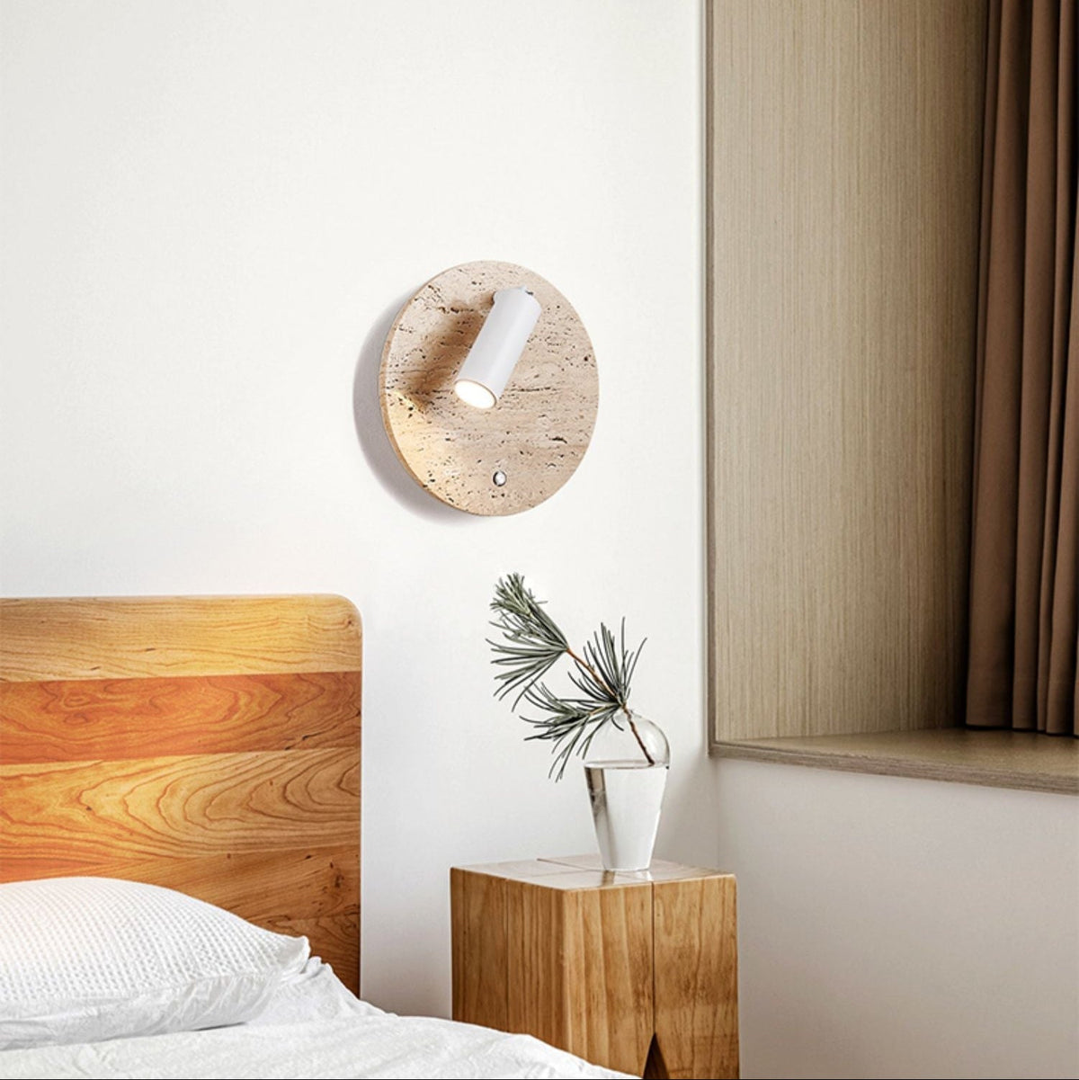 Selan aplique de pared en travertino