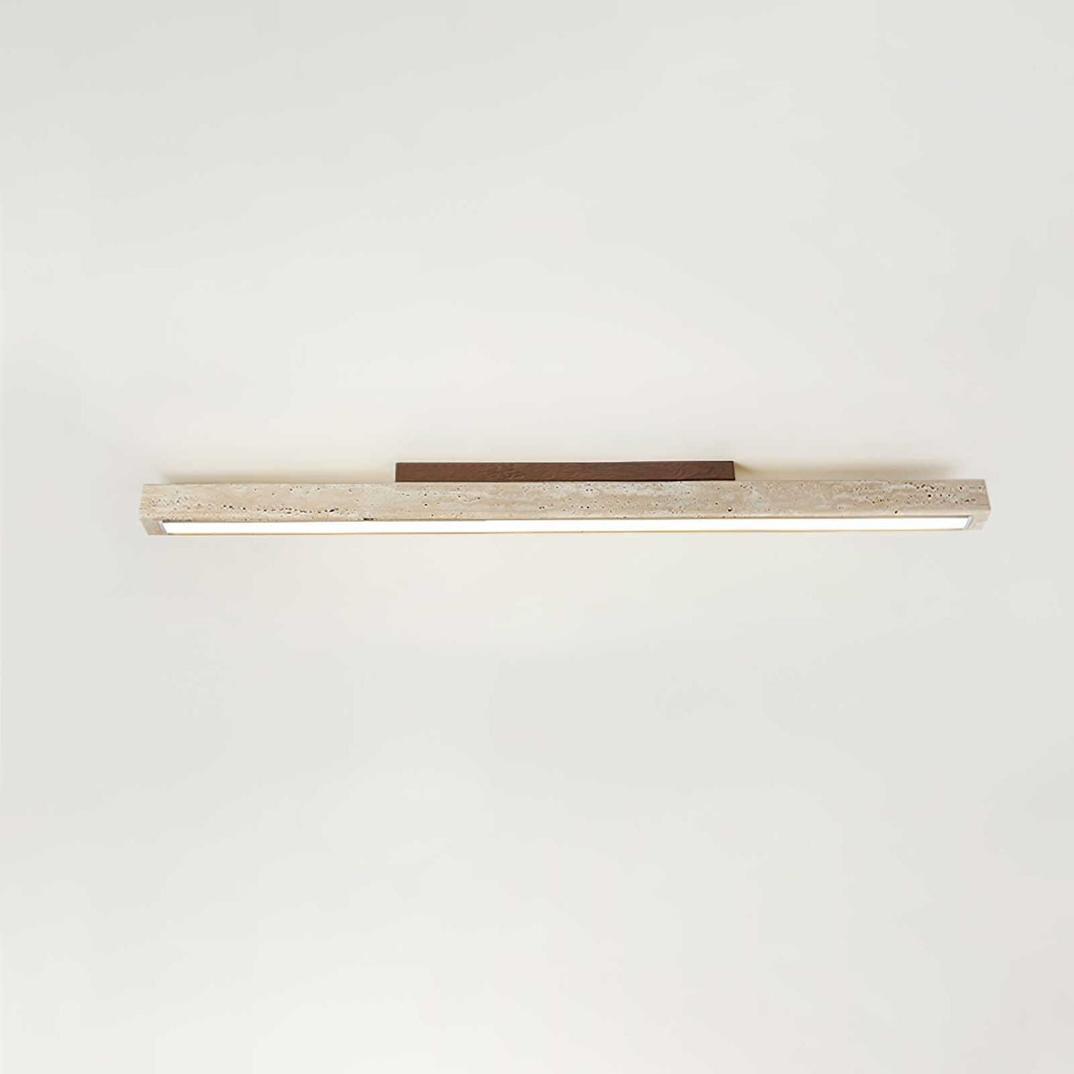 Orvenarae Luz Techo Lineal Minimalista Travertino