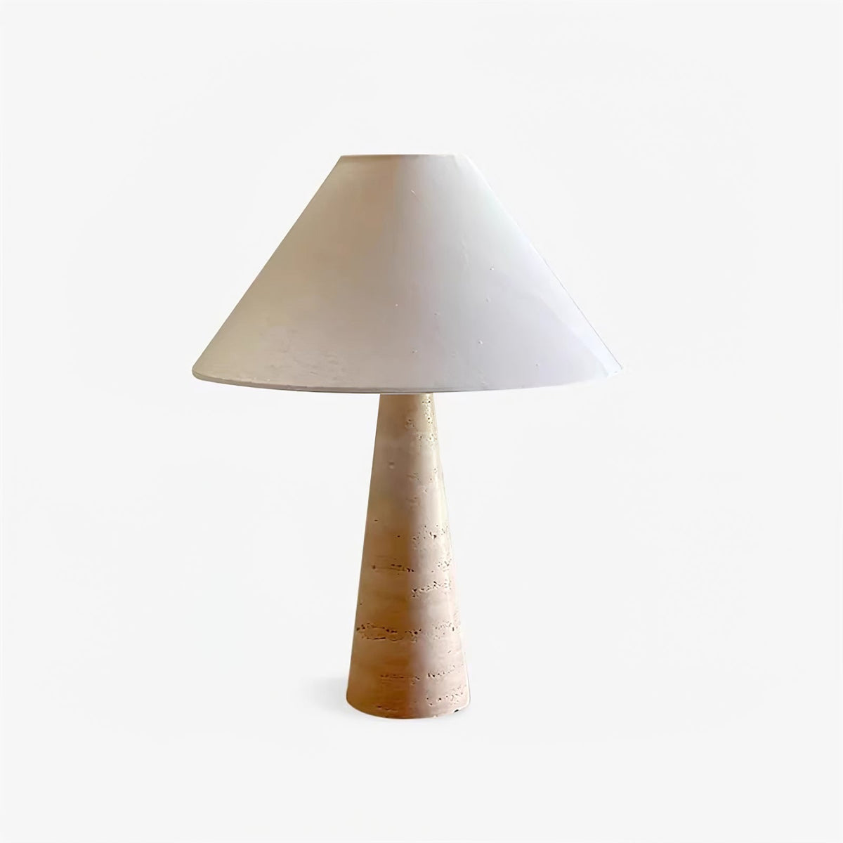 Tavarette lámpara de mesa travertino