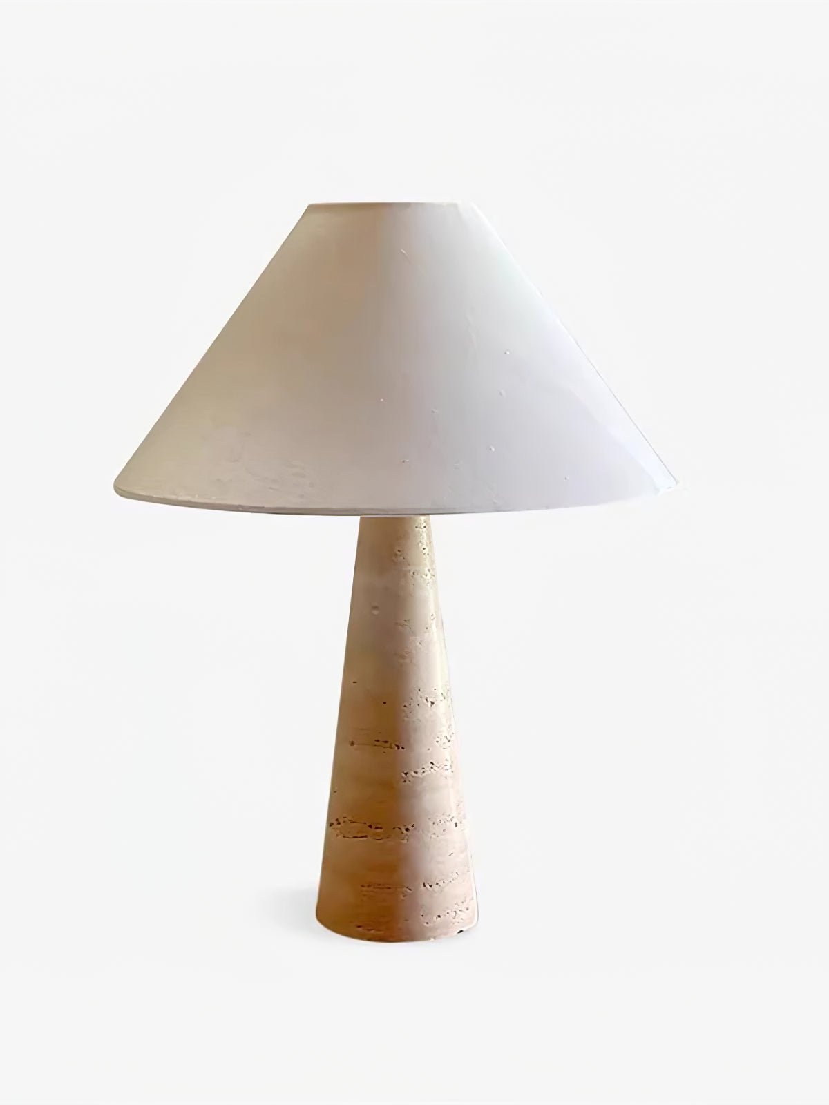 Tavarette lámpara de mesa travertino