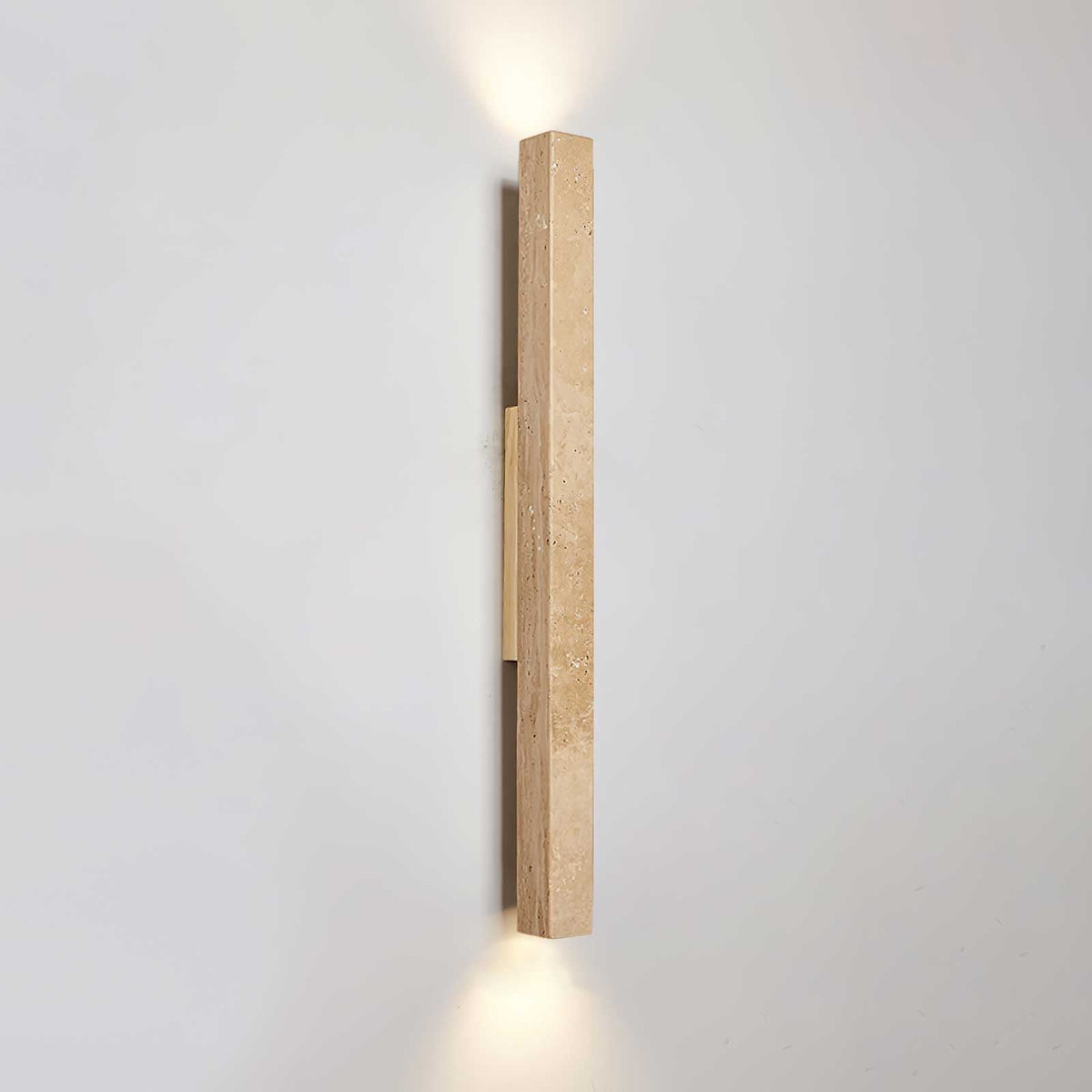 Noriira aplique de pared minimalista en travertino