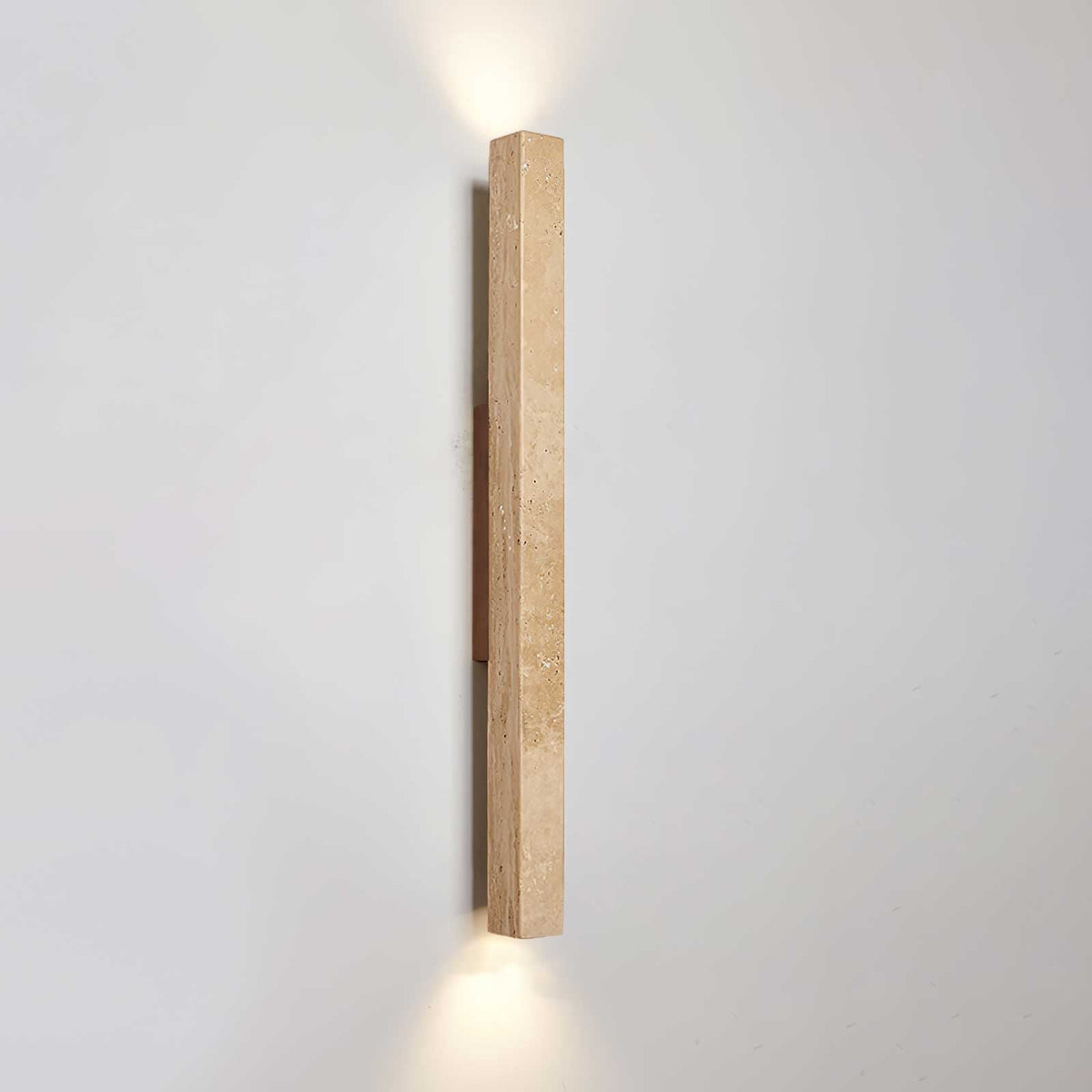 Noriira aplique de pared minimalista en travertino