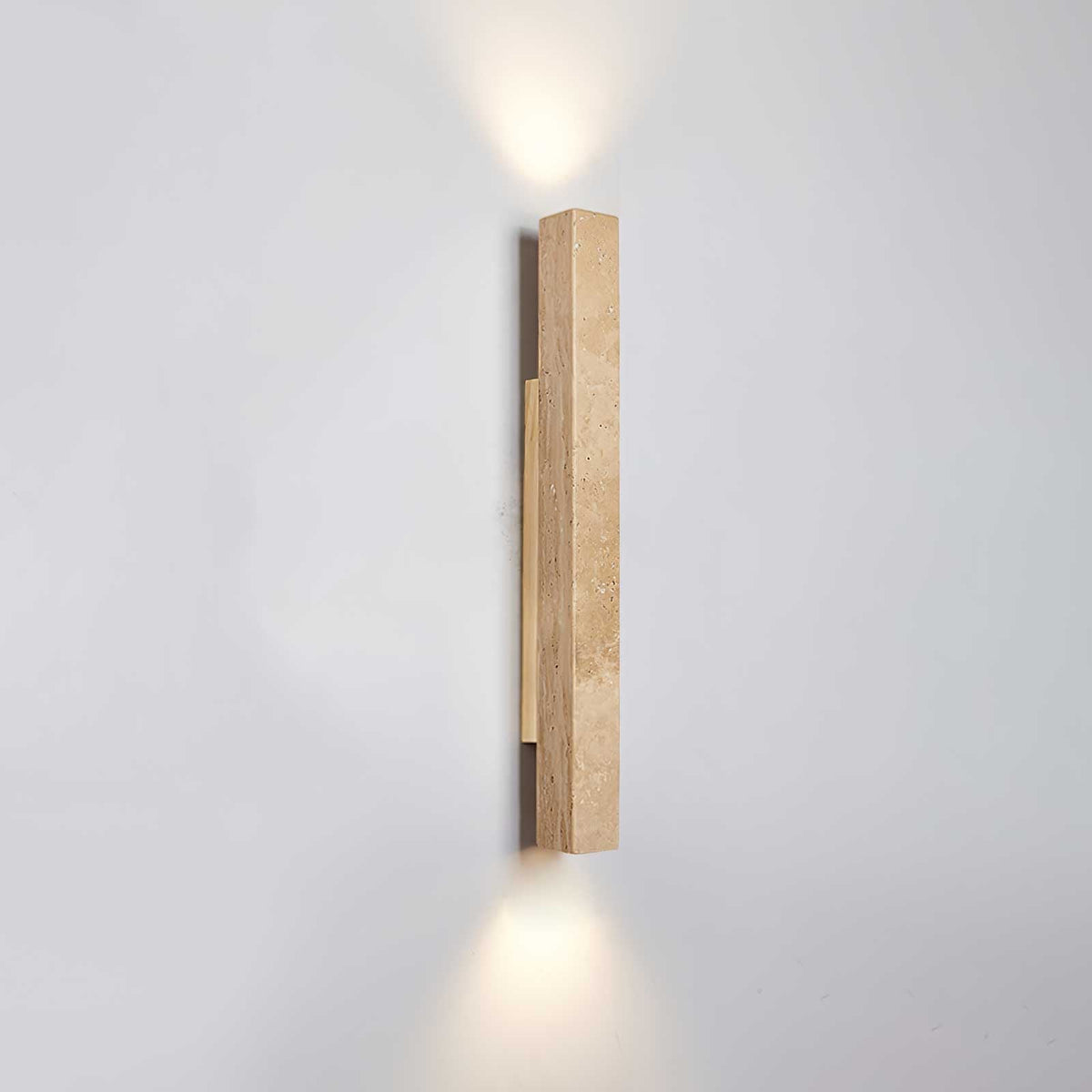 Noriira aplique de pared minimalista en travertino