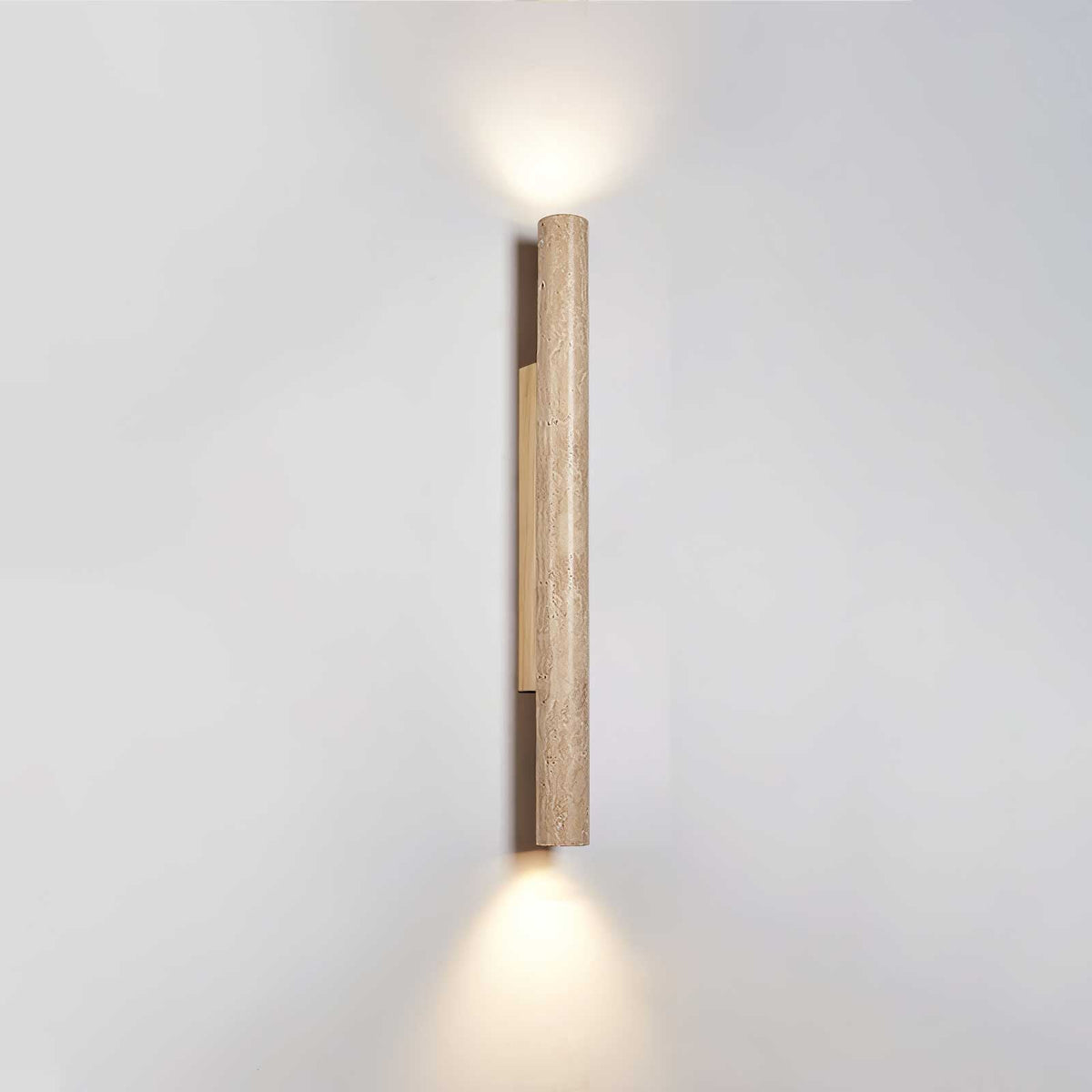 Noriira aplique de pared minimalista en travertino