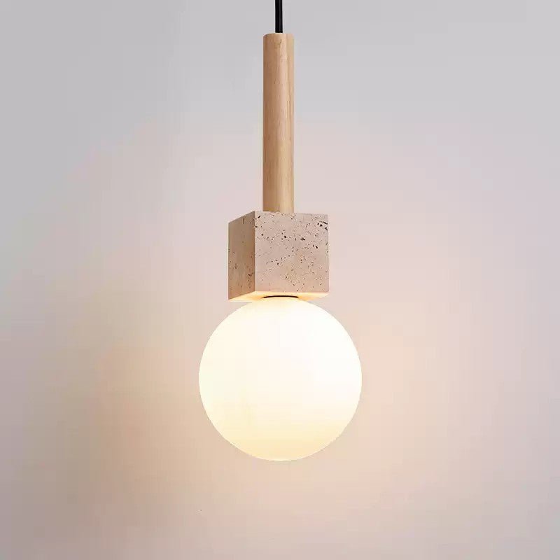 Noranora Terra Cube lámpara colgante de globo