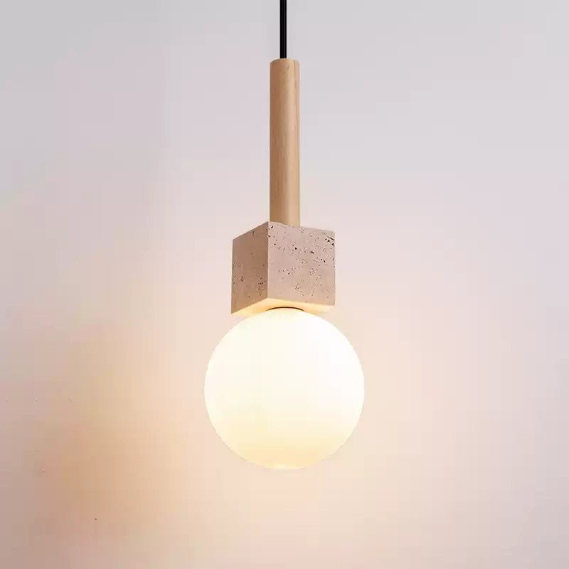 Noranora Terra Cube lámpara colgante de globo