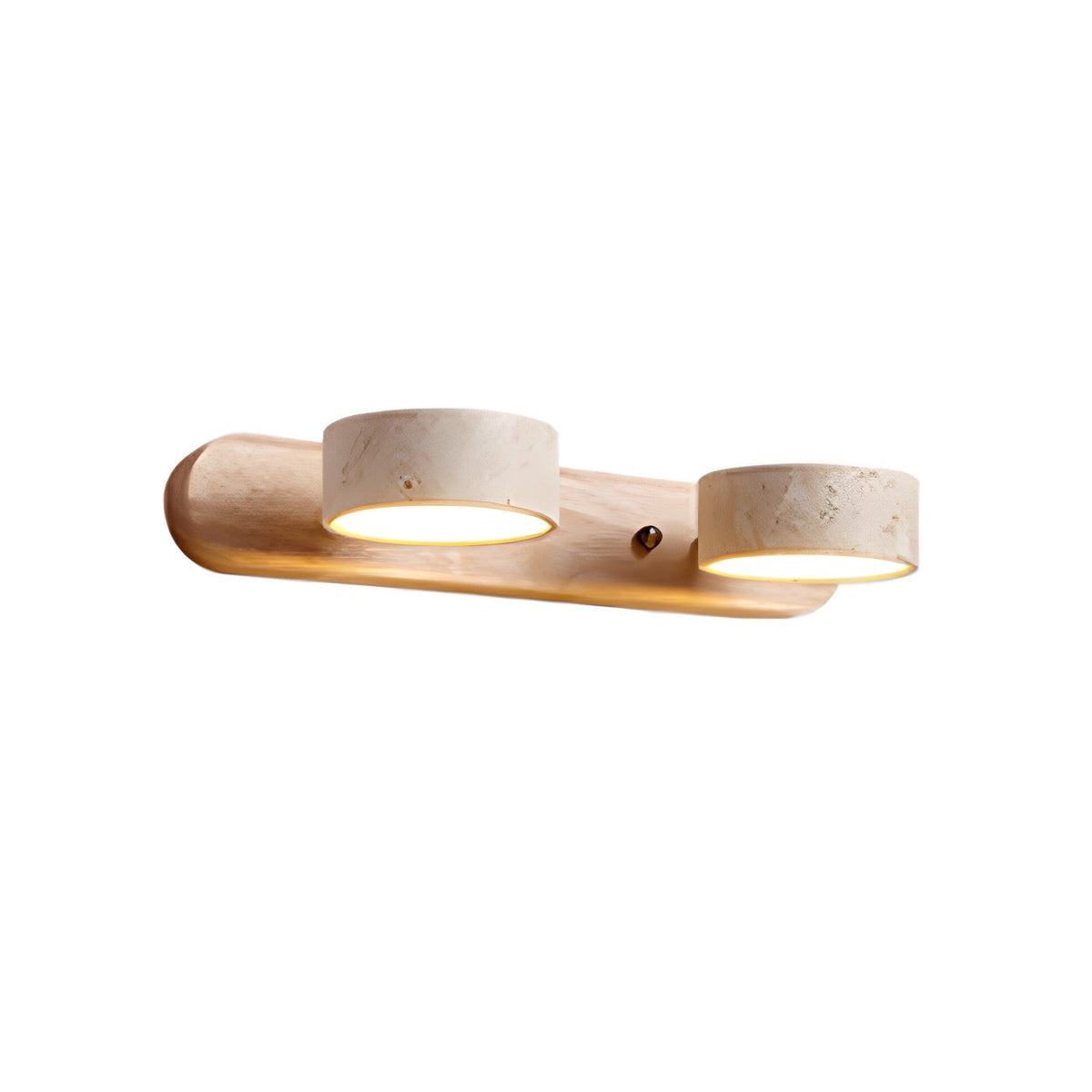 Voloreth aplique de pared minimalista en travertino