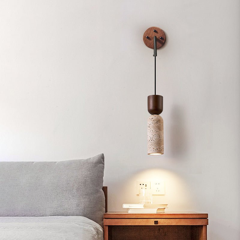 Lestemore aplique de pared travertino