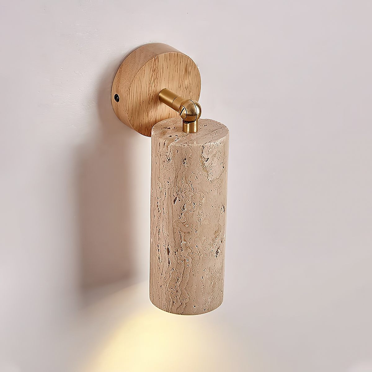 Seralella aplique de pared travertino