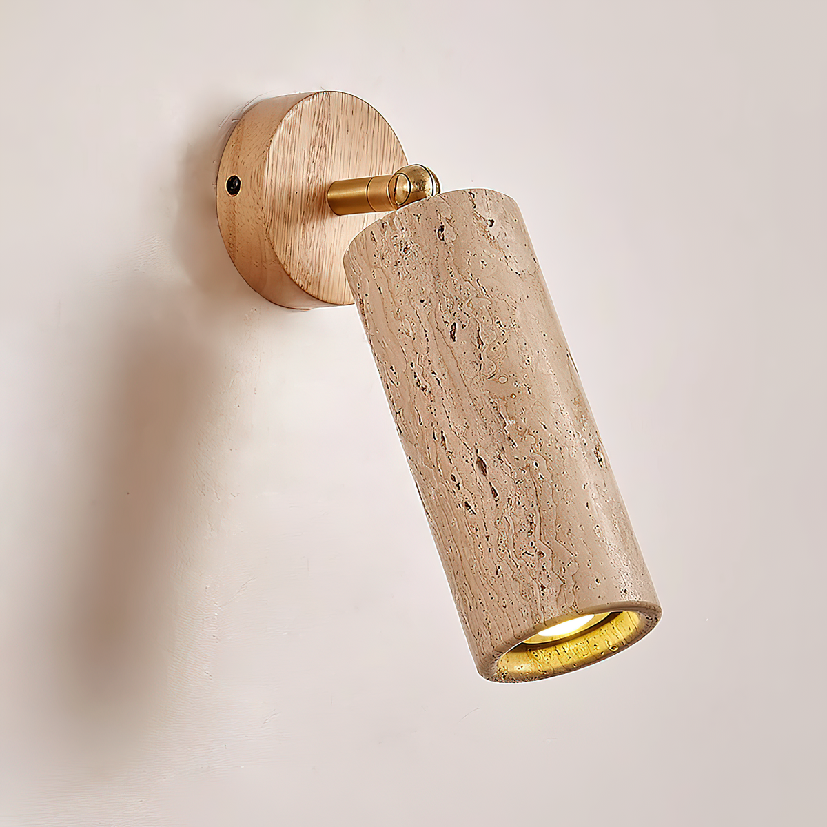 Seralella aplique de pared travertino
