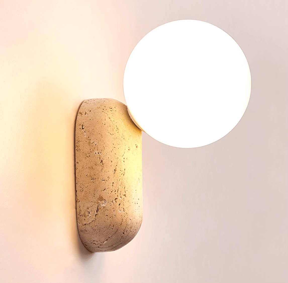 Aeralis aplique de pared Pebble