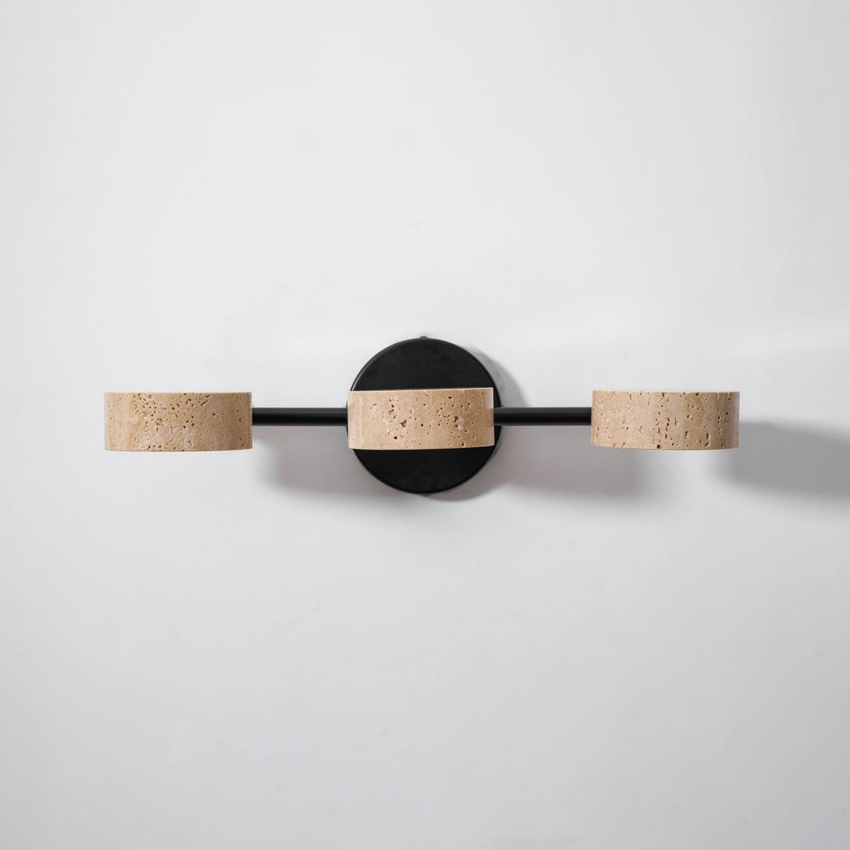 Ceshair aplique para espejo Multi Head con pantalla de travertino