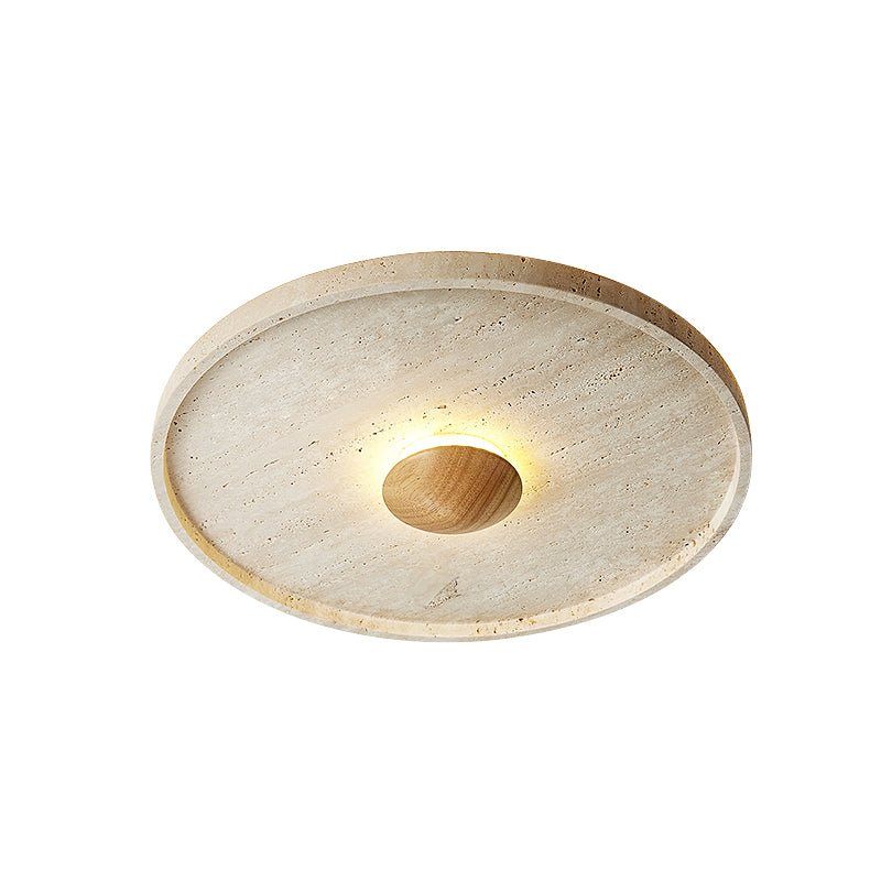 Gino lámpara de techo aplique de pared travertino amarillo Halo