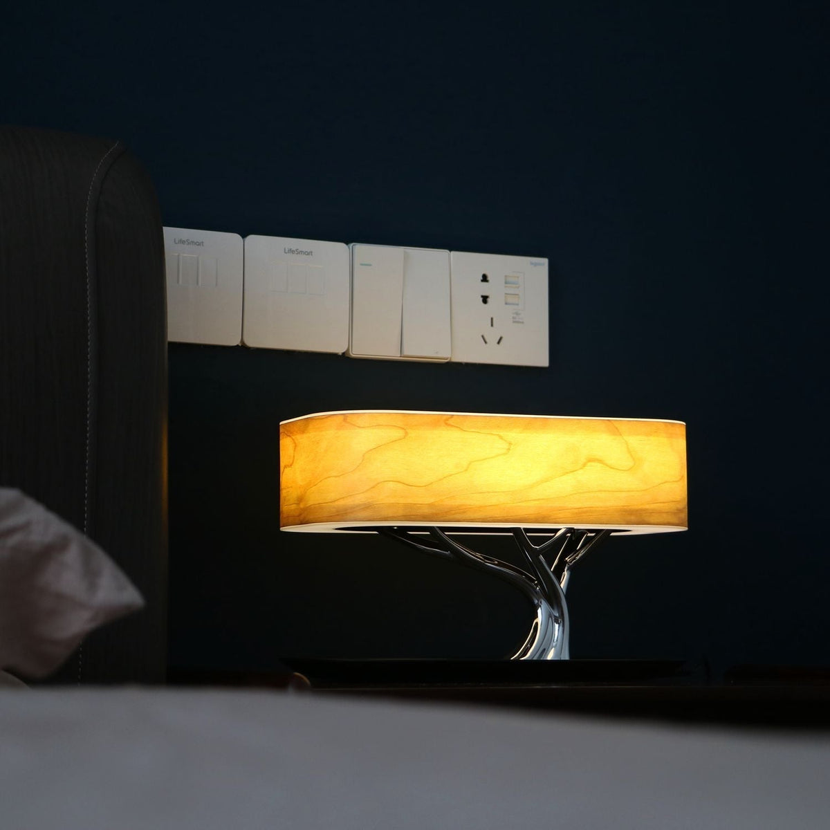 Arbor lámpara de mesa