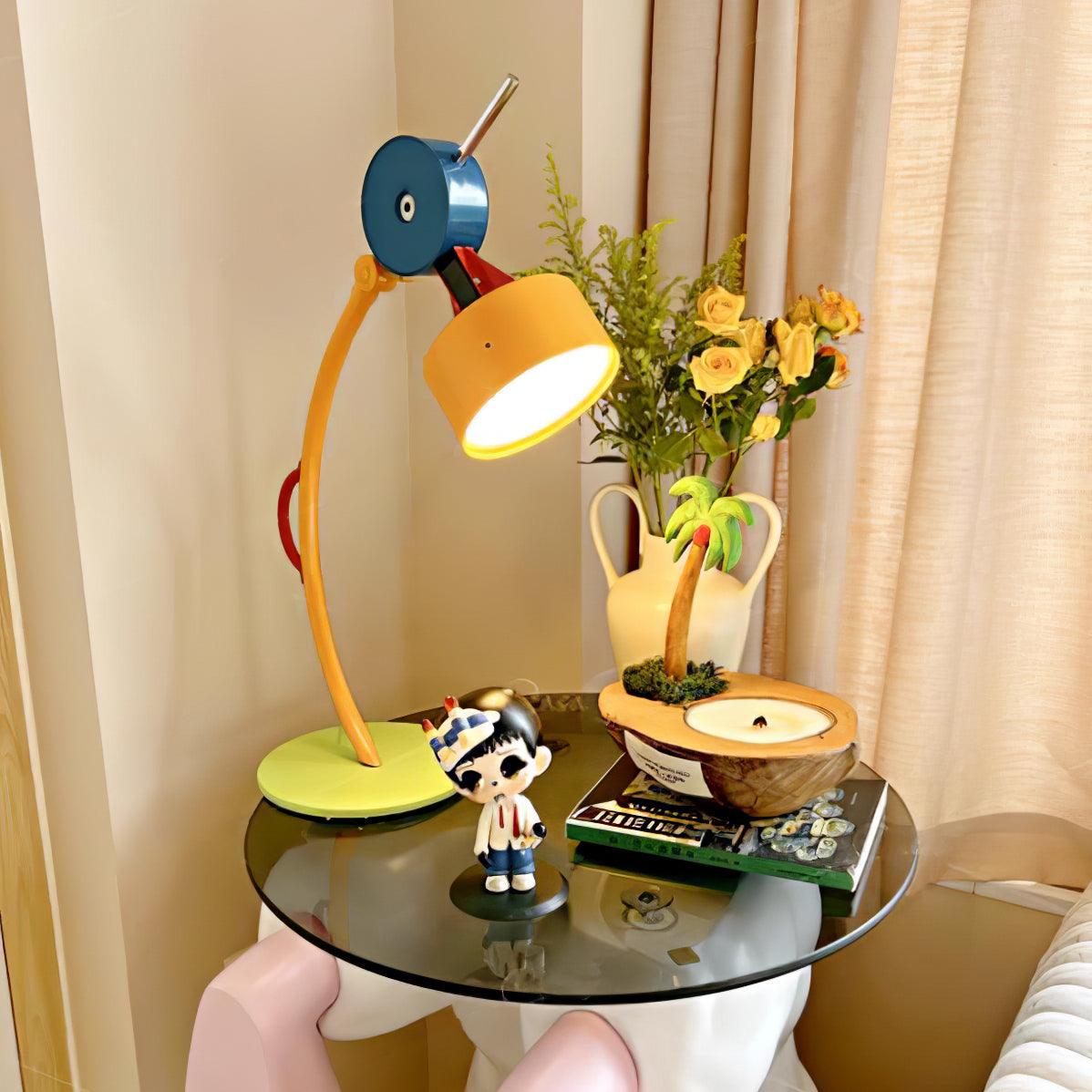 Niraneria lámpara de mesa artística de acrílico