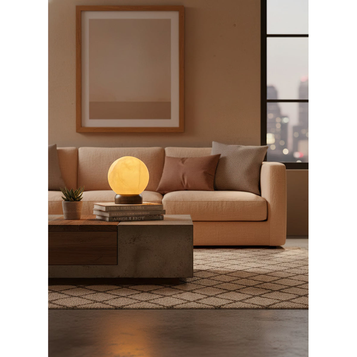 Trevi lámpara de mesa Orb portátil (recargable)